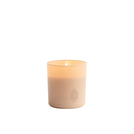 Piffany Copenhagen Uyuni / Glass Candles 9,2x10,2cm -beige-