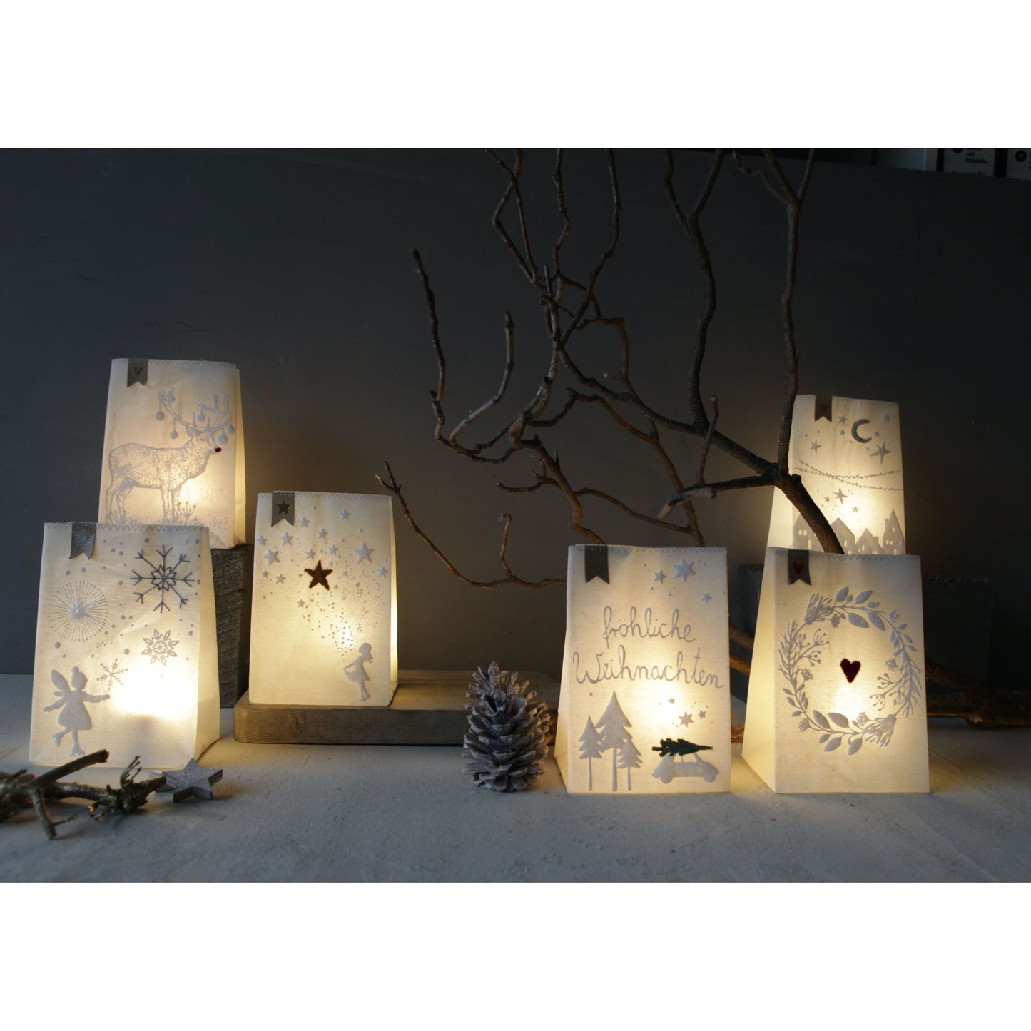 Good old Friends Winterlichtbeutel -Winterelfe-