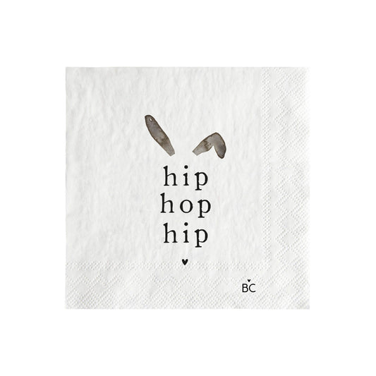 Bastion Collections Napkin / Papierserviette -Hip hop hip-