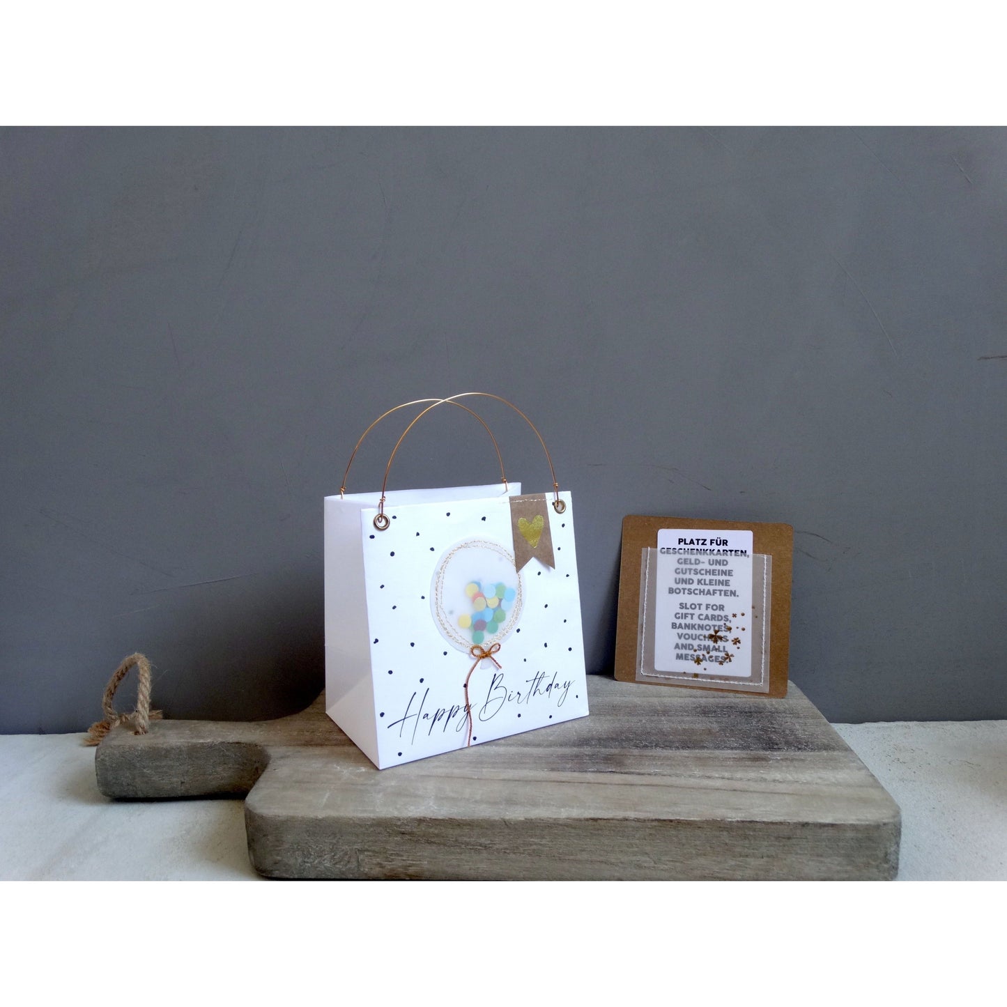 Good old Friends - Geschenktüte -Happy Birthday-