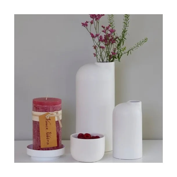 Lübech Living Andrea ceramic Bowl / Topf -white-