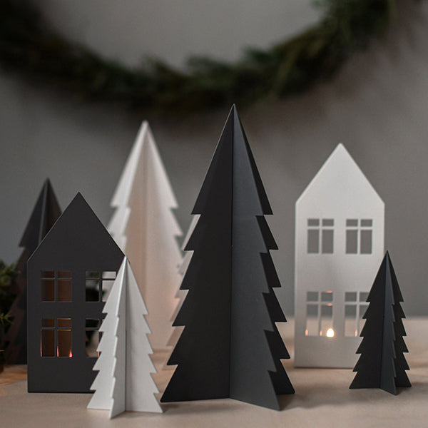 Storefactory Gimdalen- large grey metal christmas tree