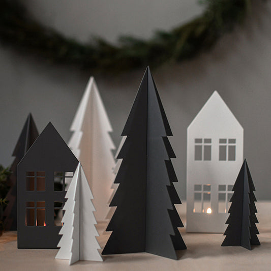 Storefactory Gimdalen- large white metal christmas tree