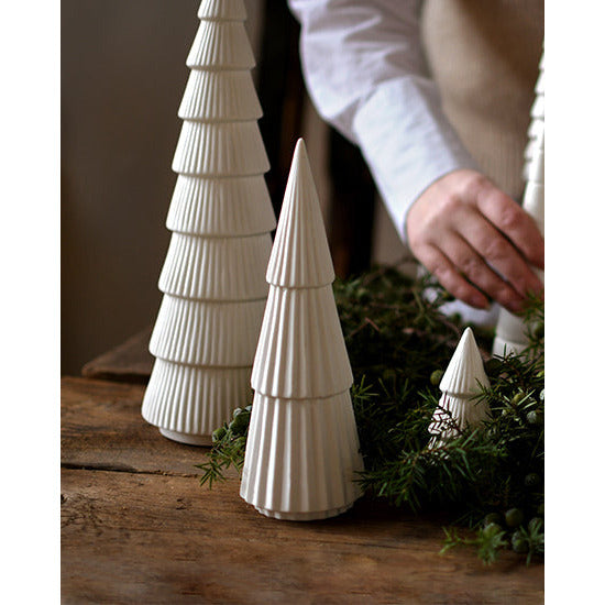 Storefactory Grandalen - white ceramic Christmas Tree