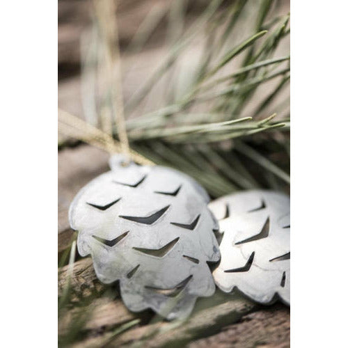 IB Laursen Weihnachtszapfen zink