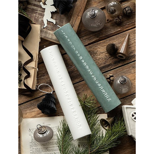 Ib Laursen Weihnachtskerze 1-24 m / geprägten Zahlen