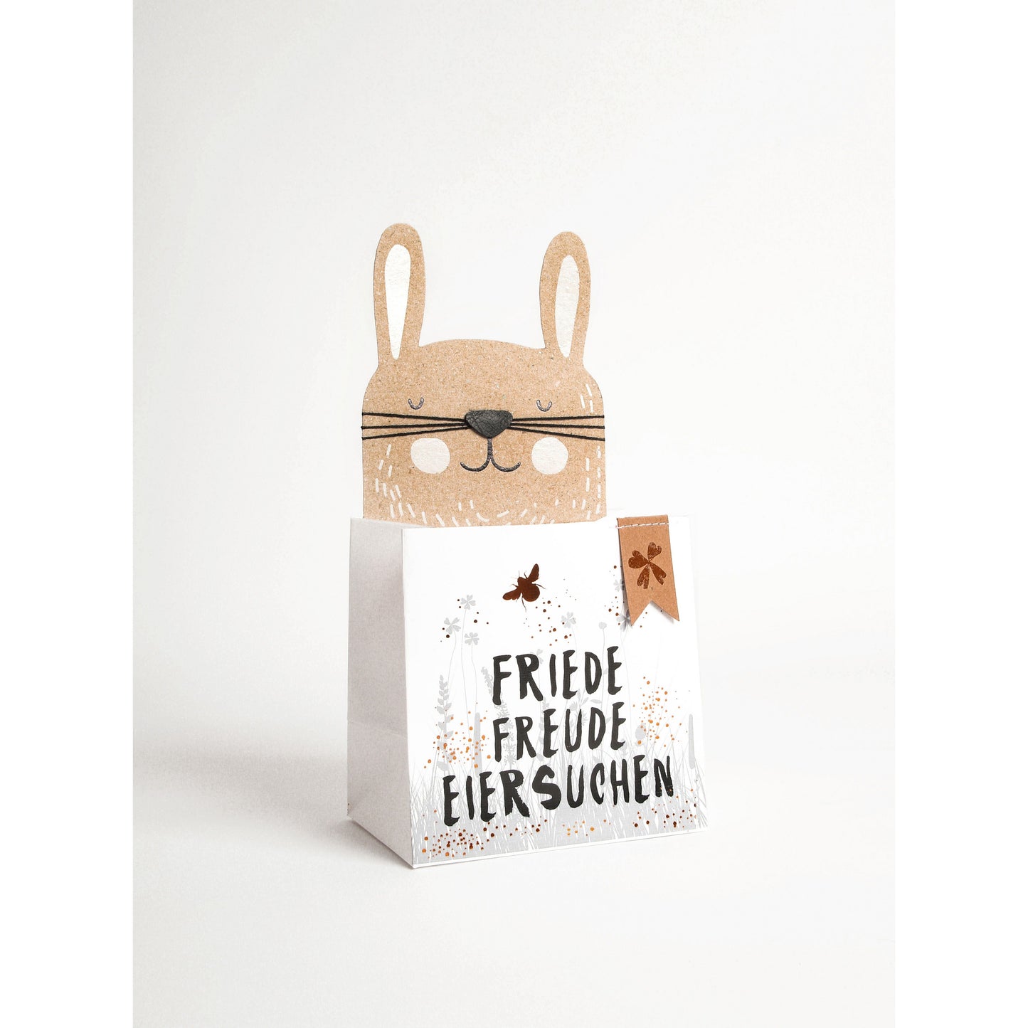 Good old Friends Geschenktüte - Osternest / Eiertüte -Friede Freude...-