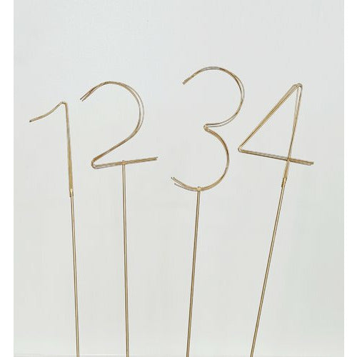 Adventsstecker 1-4 gold