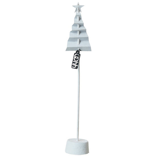 Lübech Living Christmas paper triangle tree / Tannenbaum weiß