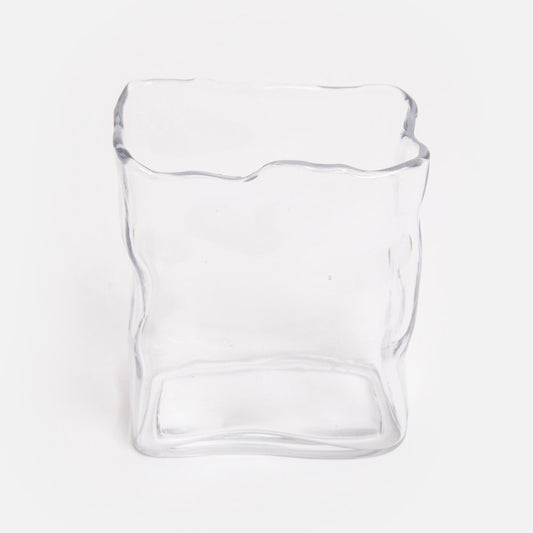 DBKD Meadow glass Vase small - clear