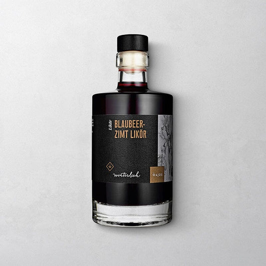 Blaubeer-Zimt Likör