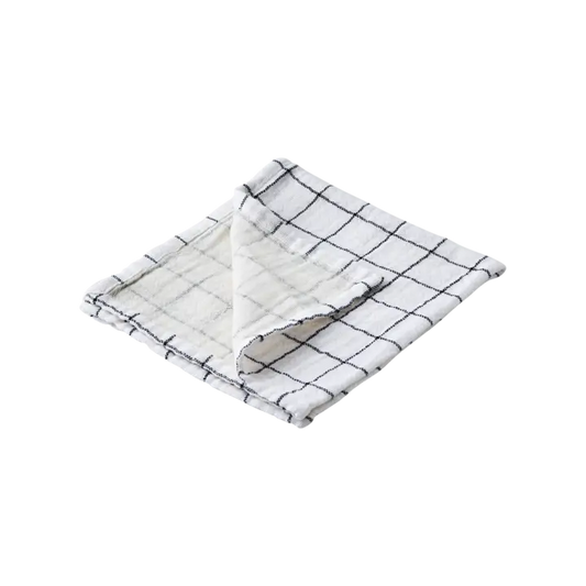 Affari ELSA Serviette -weiß/schwarz