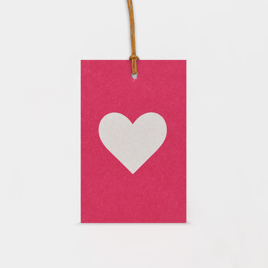 Kartenmarie HangTags -pink yellow-