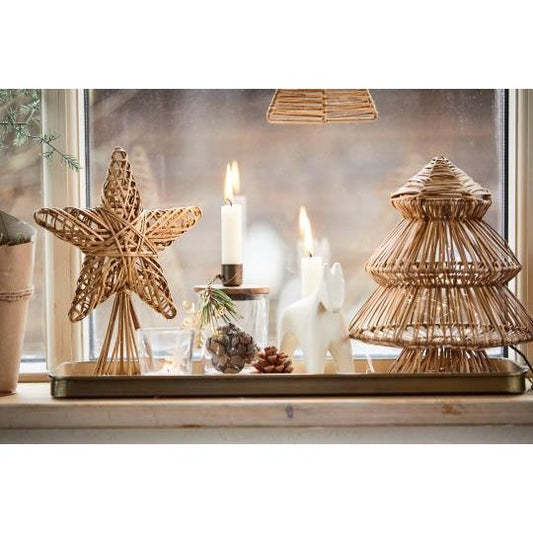 Ib Laursen Tablett länglich caffee cream L.50cm