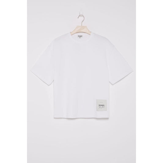 Senses. the Label T-Shirt SA:LINE -opticwhite