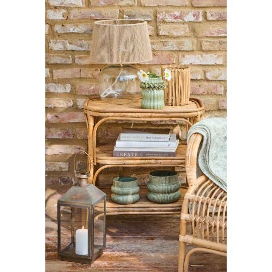 Ib Laursen Tischlampe Ghana natur- Leitung 220cm -