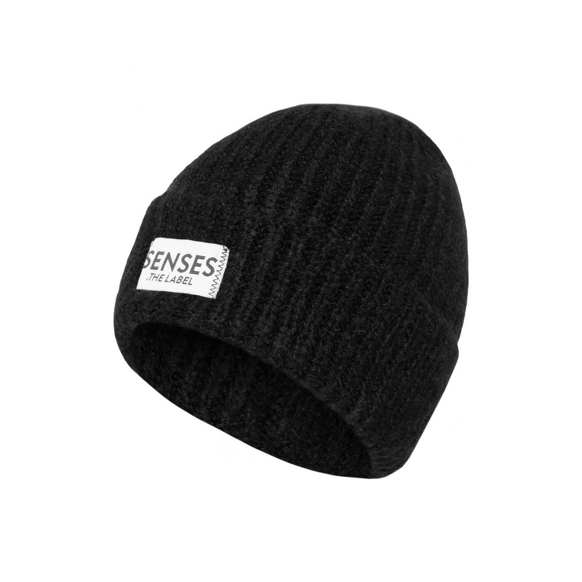 Senses. the Label Strickmütze AL:PS - schwarz