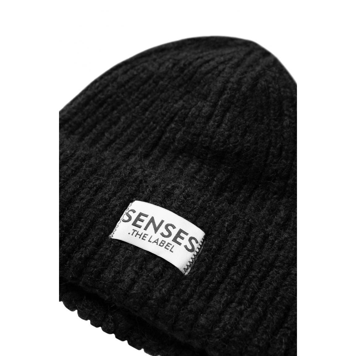 Senses. the Label Strickmütze AL:PS - schwarz