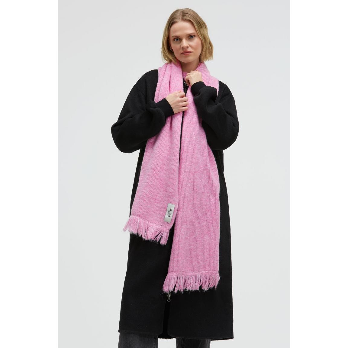 Senses. the Label Schal AL:PA - rose pink