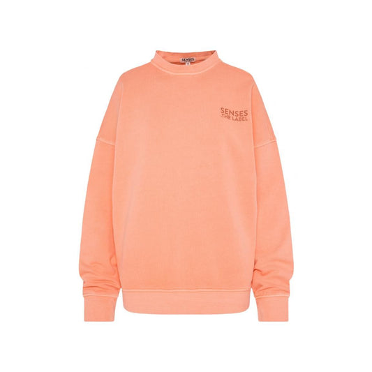 Senses. the Label Sweatshirt STAR:LIGHT -peach nectar