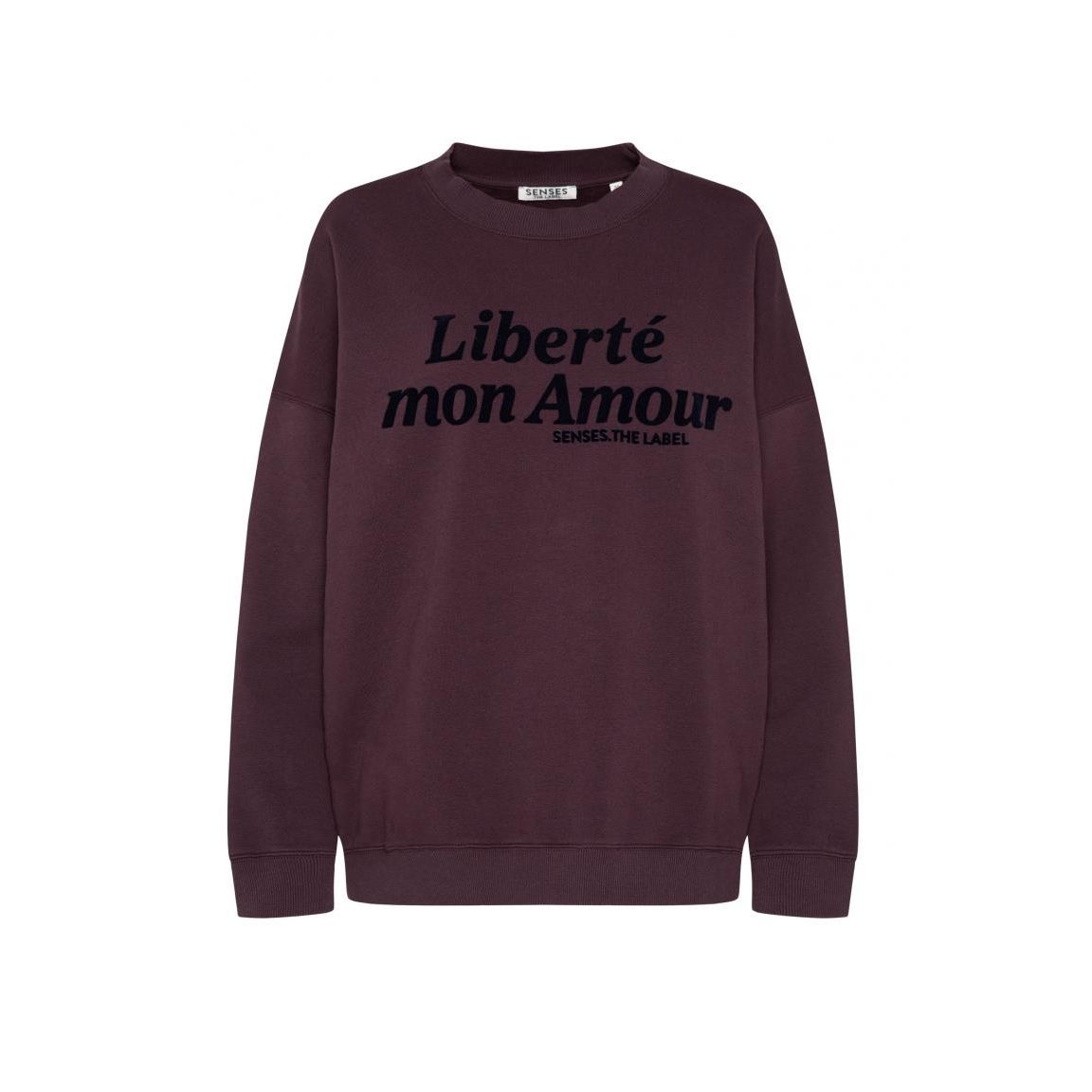 SENSES the label Sweatshirt Oversized mit Print