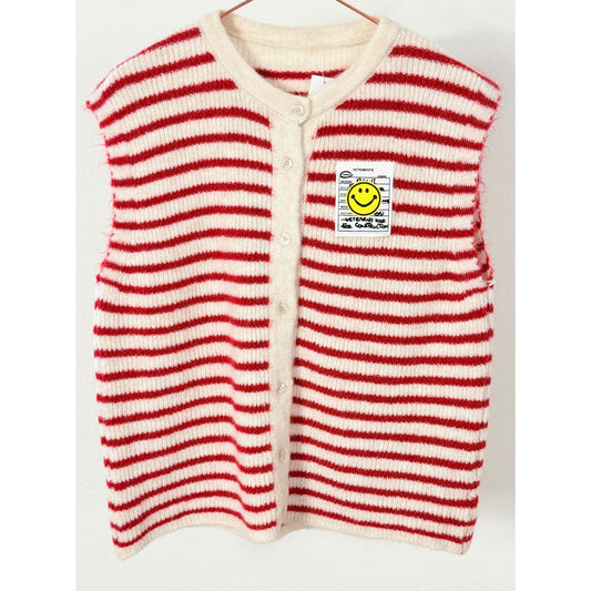 Strickweste "MapleKiss" - rot
