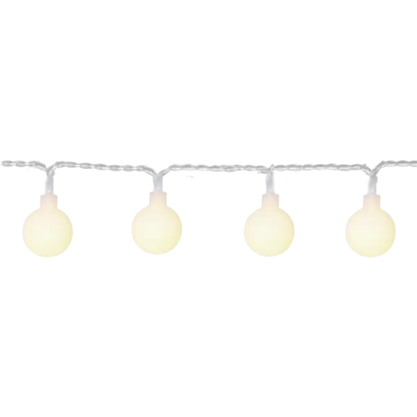 Lichterkette Outdoor "Berry" - opal