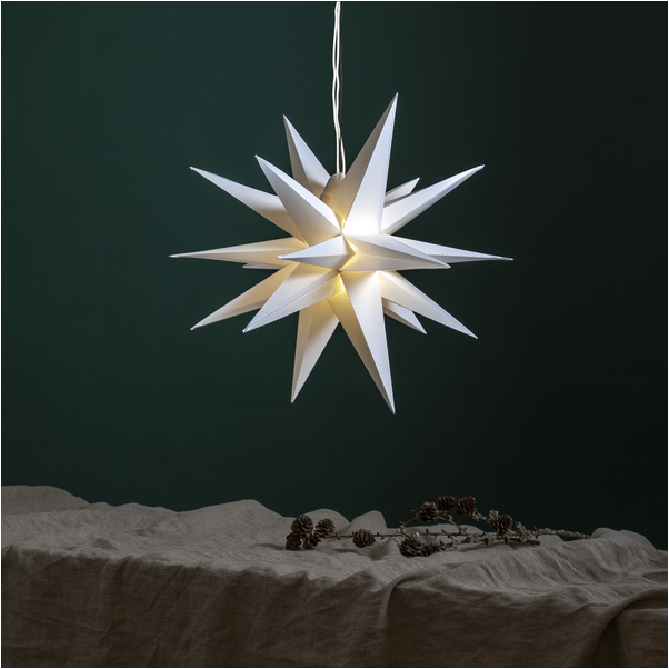 LED- Outdoor- Stern "Alice" - weiß