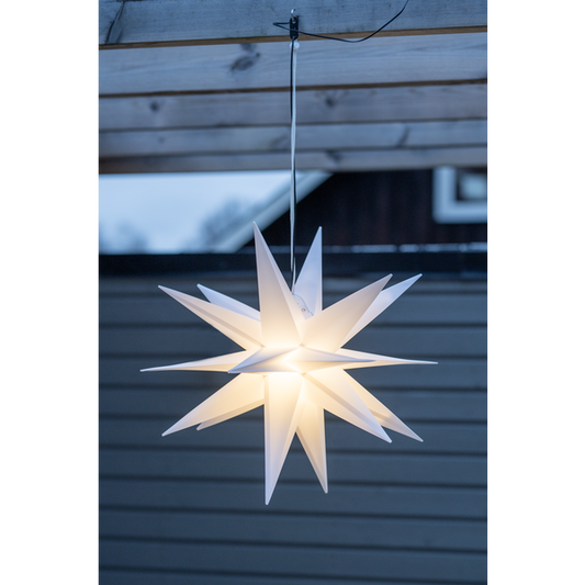 LED- Outdoor- Stern "Alice" - weiß