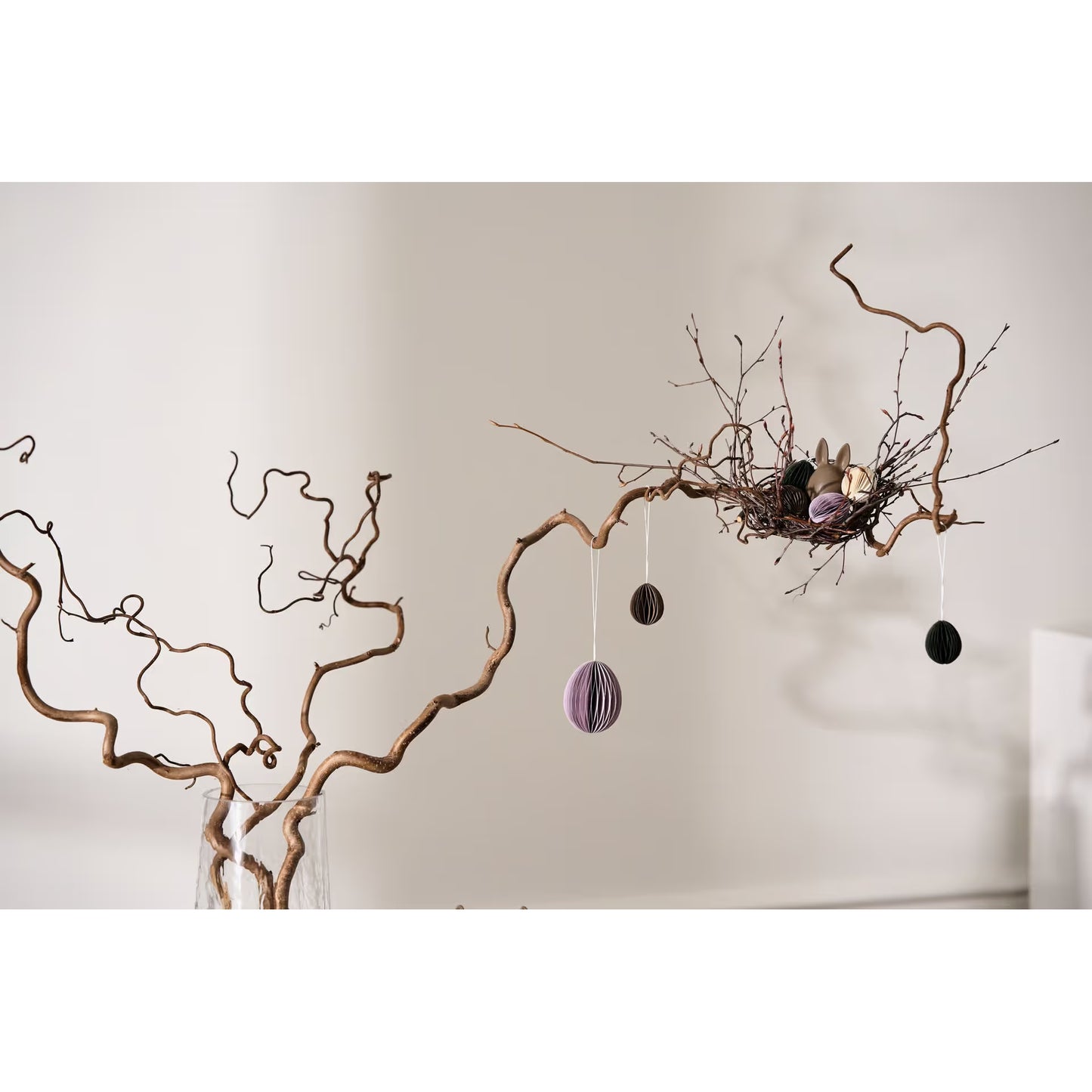 DBKD Ovoid Small Osteranhänger - white