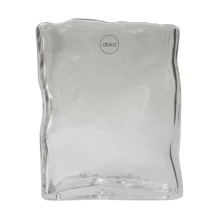 DBKD Meadow glass Vase small - clear