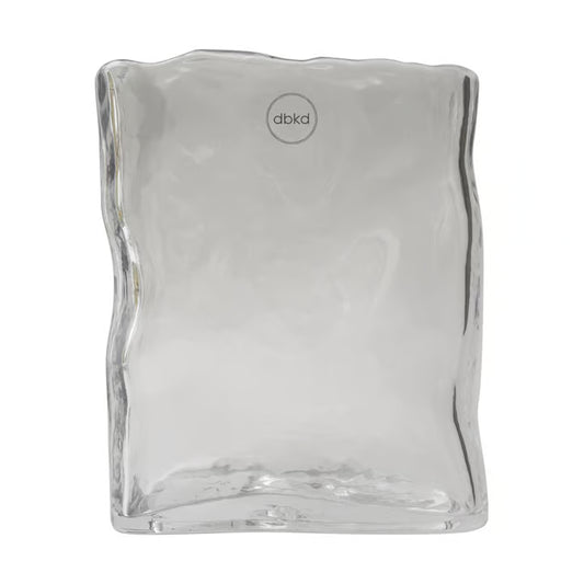DBKD Meadow glass Vase small - clear