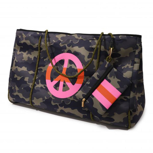 Moo´ilo Neopren Tasche Camouflage -XL-