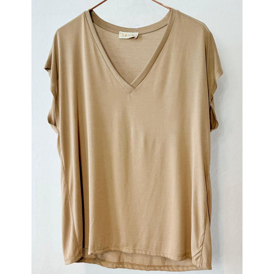 T-Shirt - camel