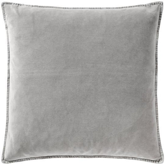 Ib Laursen Kissenbezug Velour -ash grey-