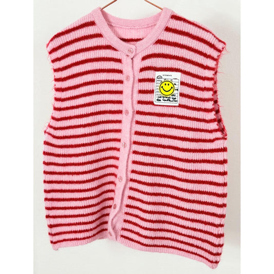 Strickweste "CottonCandy" - rosa