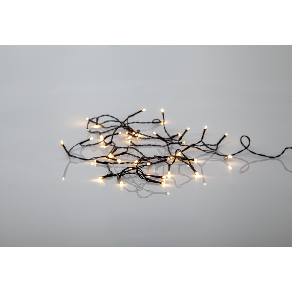 LED- Lichterkette - schwarz