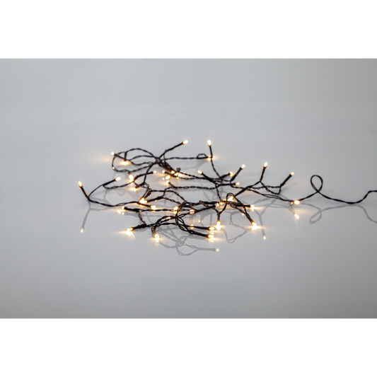 LED- Lichterkette - schwarz