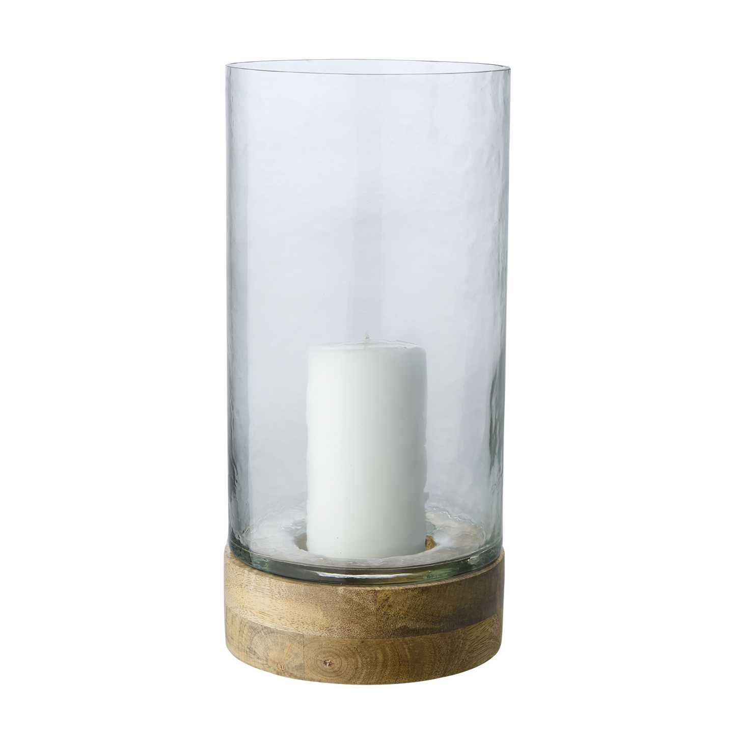 Affari DISA Laterne -klar/braun- Ø15xH32 cm