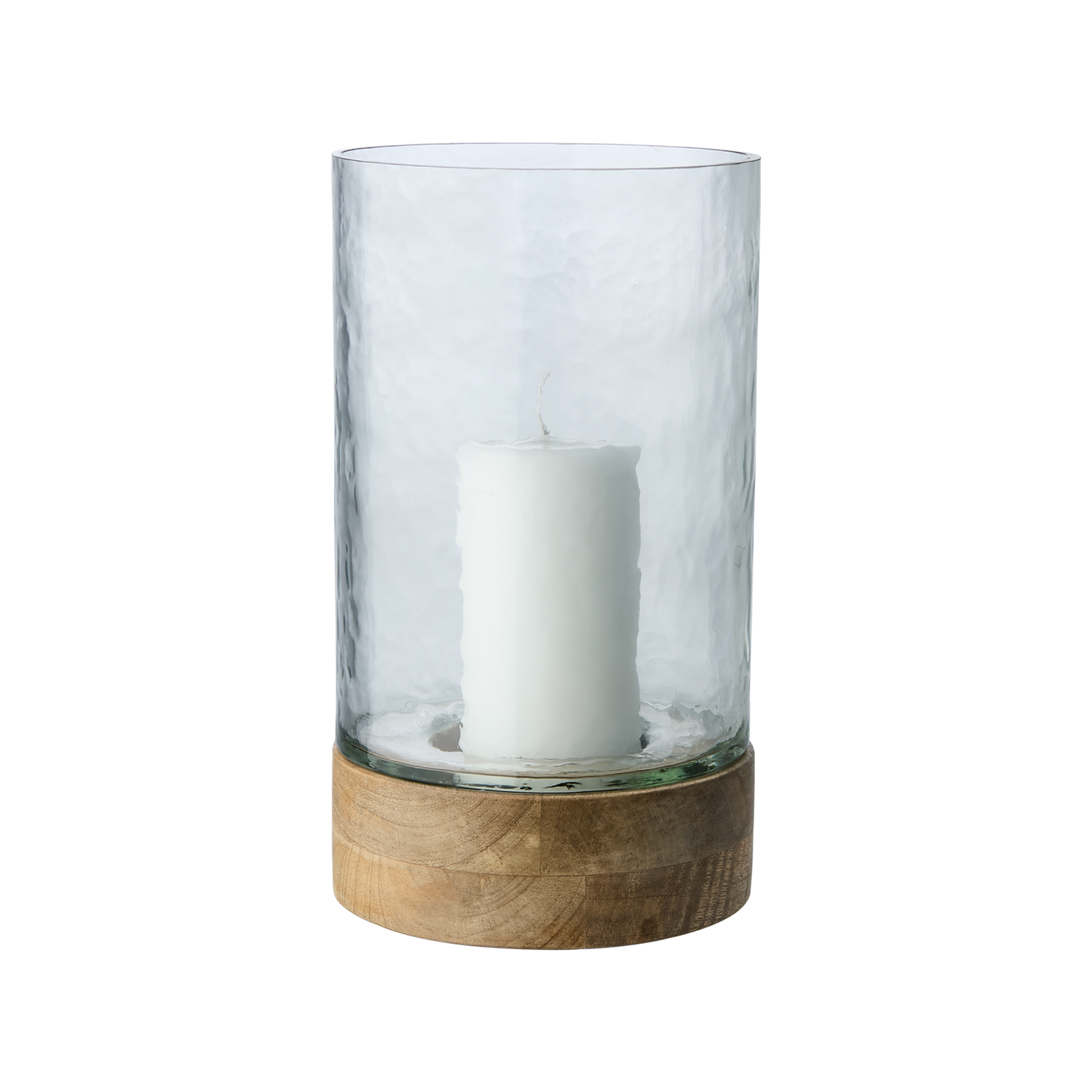 Affari DISA Laterne -klar/braun- Ø15xH27 cm