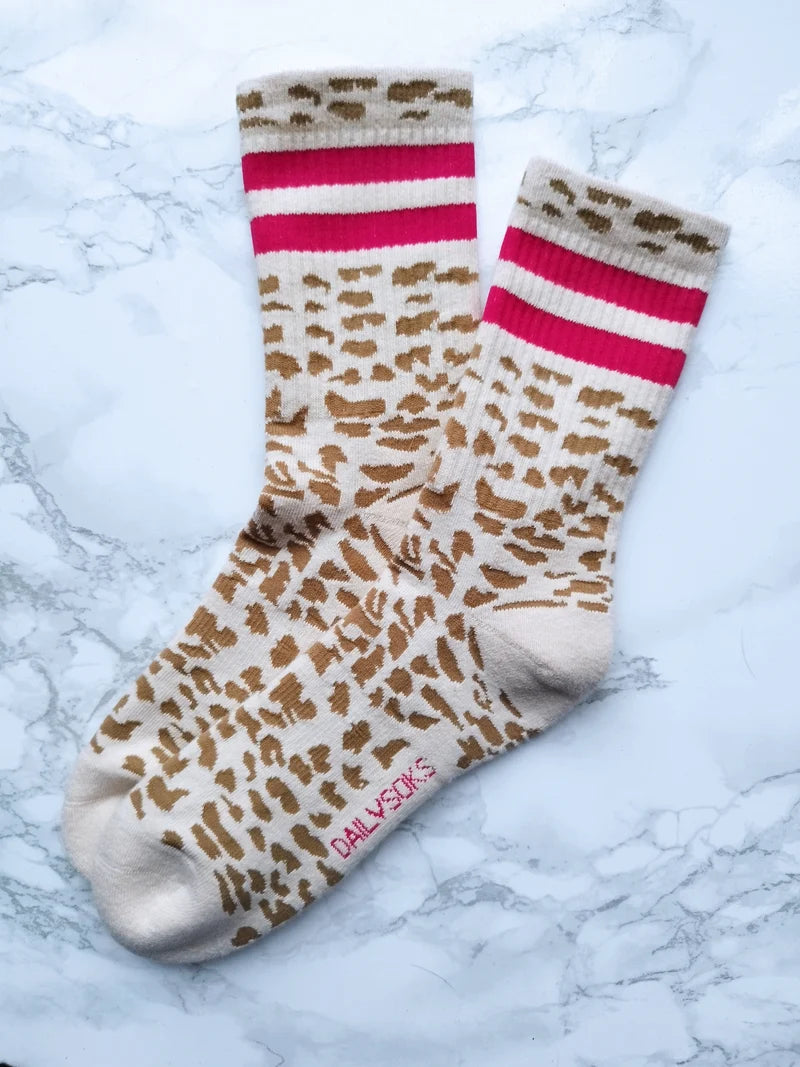 Socke Leo - pink