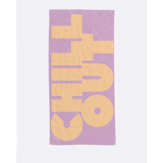 chic mic Strandhandtuch/ Saunahandtuch -chill out