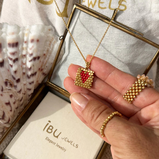 IBU Jewels POPPY Kette - Herzanhänger