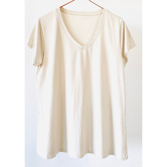 Basicshirt -beige-