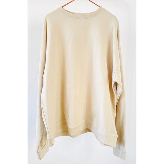 Sweater beige - be happy -
