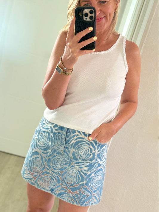 Skort denim