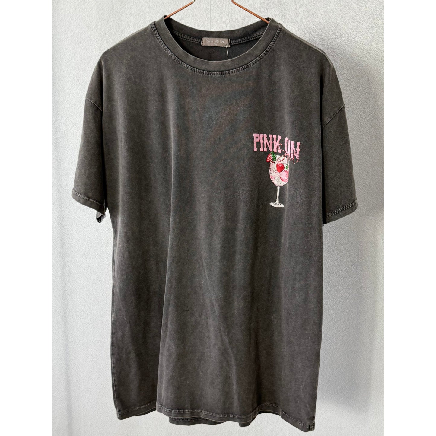 Pink Gin T-Shirt -grau-