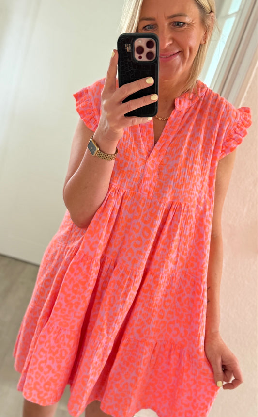 Musselin Kleid - leo