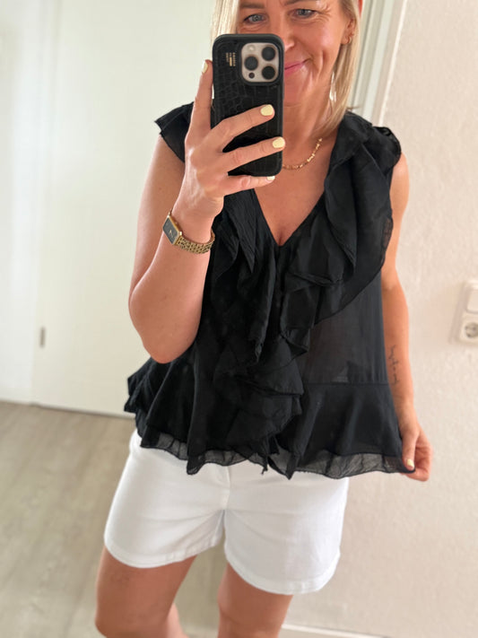 Top - schwarz