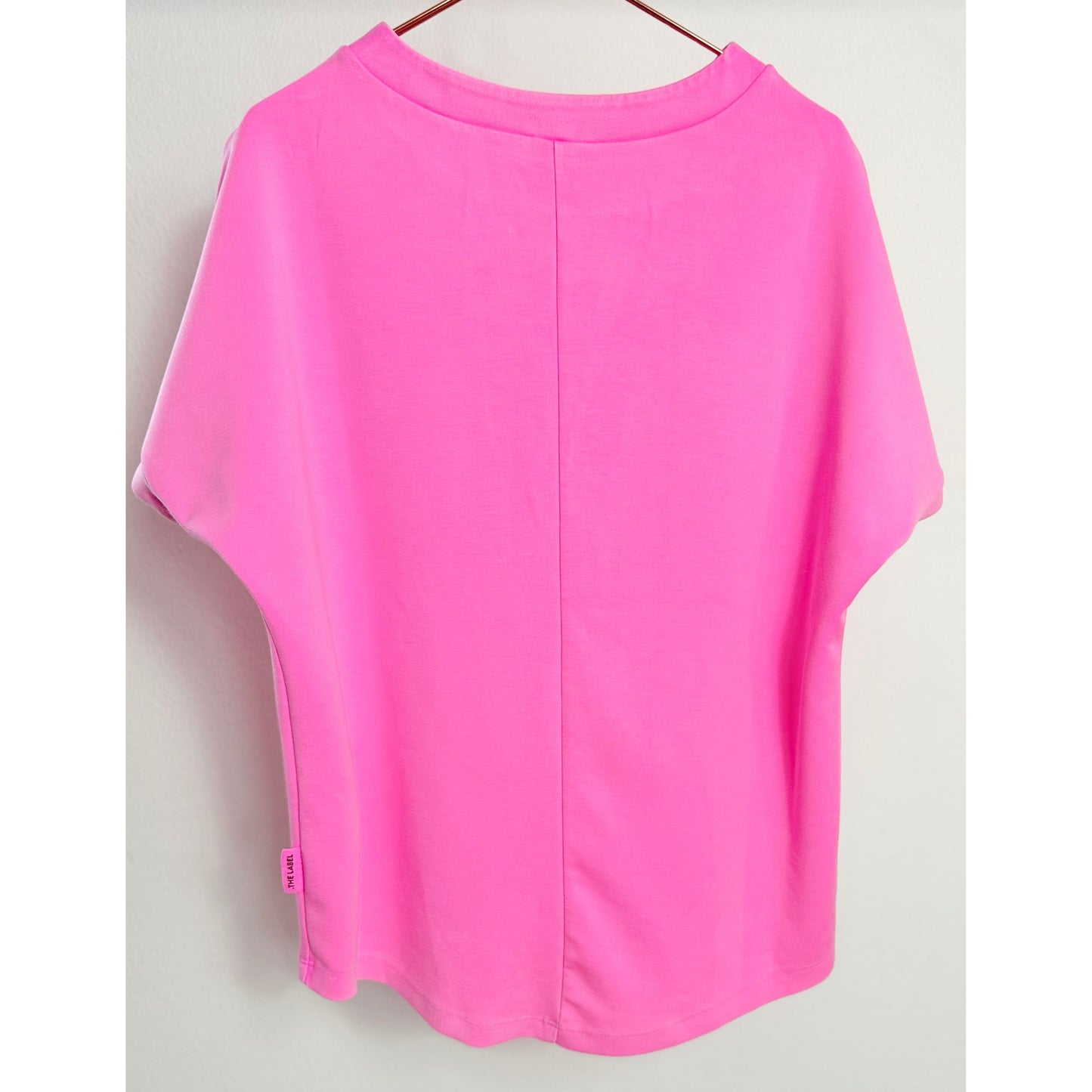 Senses the label T-Shirt TA:LE-vivid pink